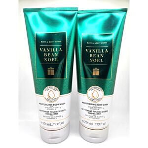 NEW Bath & Body Works Vanilla Bean Noel Moisturizing Body Wash